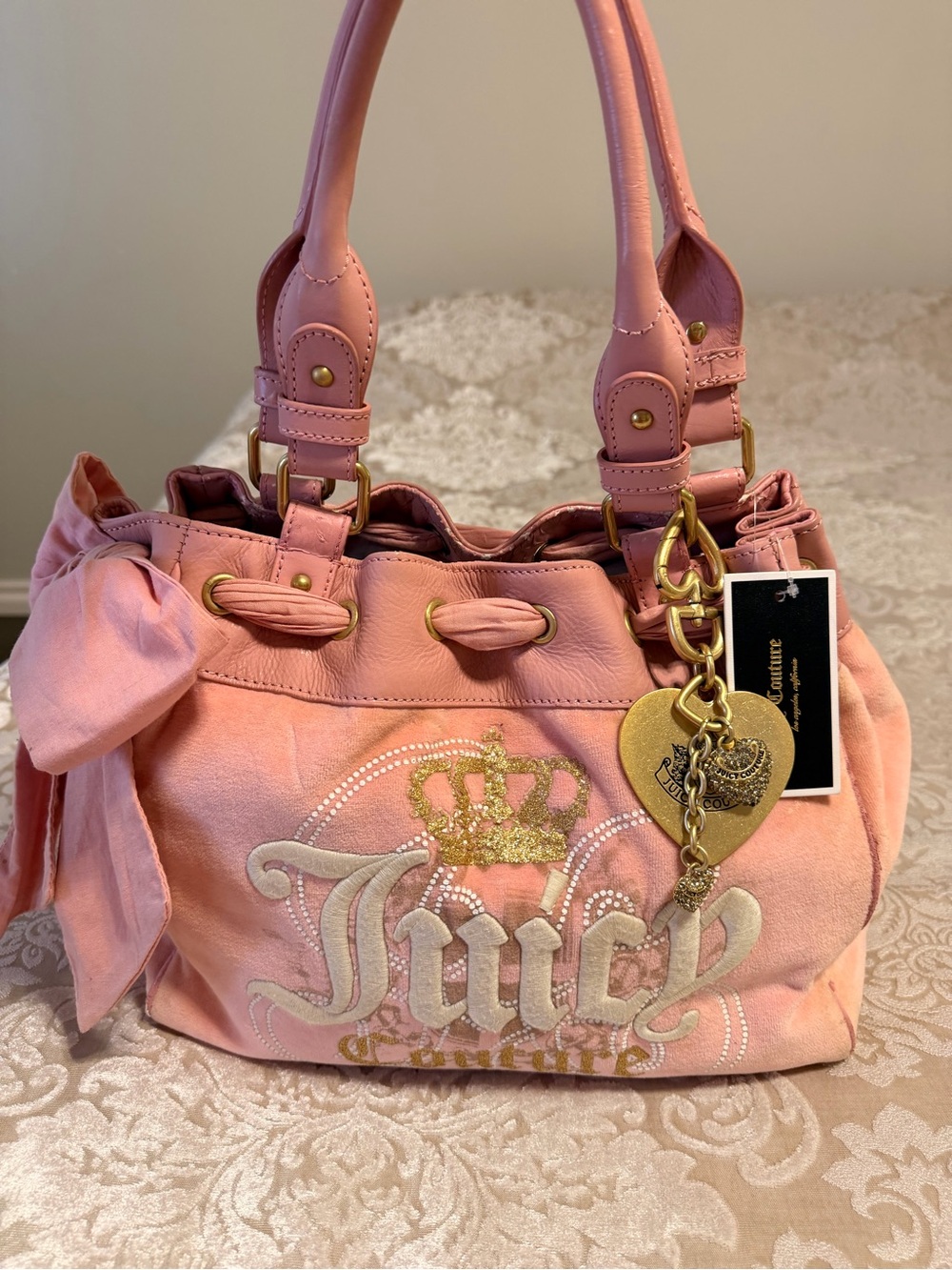 Please read description!! Juicy Couture Pink Logo Tote Bag